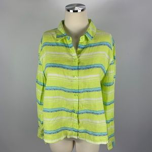 Kim Rogers PL Petite Large Blouse Linen